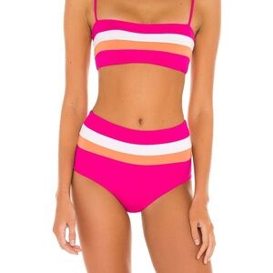 L*Space Stripe Bikini Bottoms